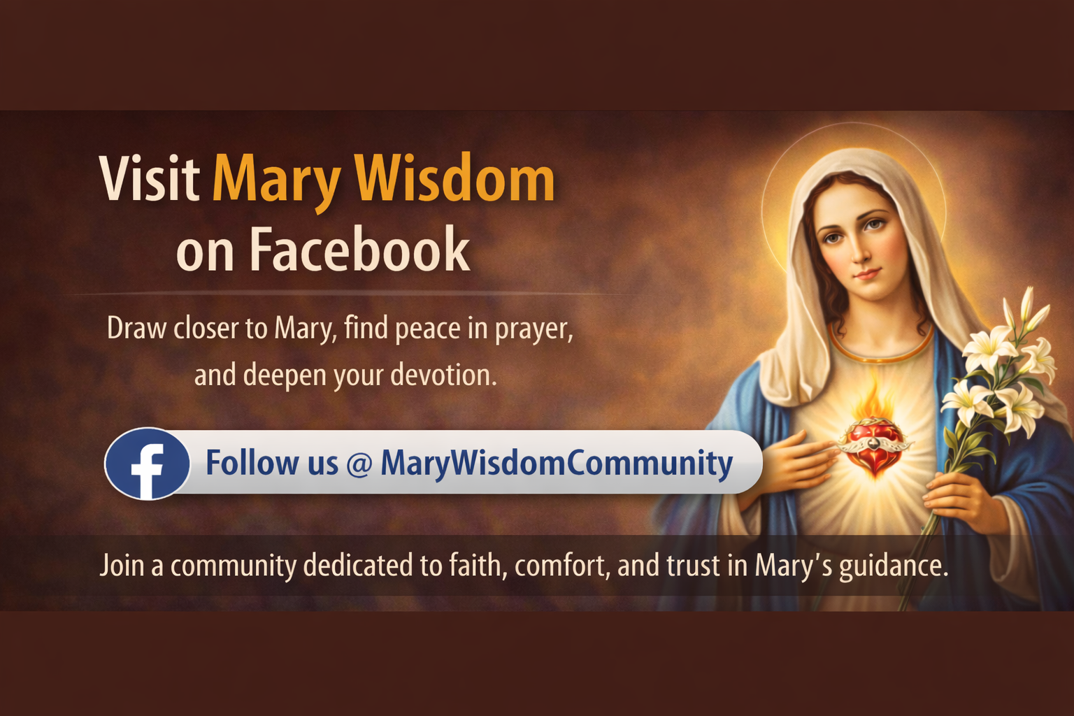 Blessed Virgin Mary Facebook  